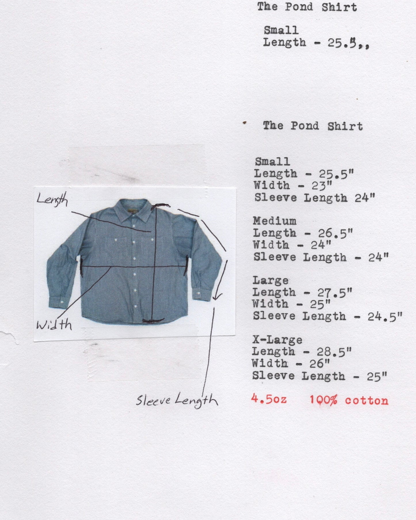 The Pond Shirt